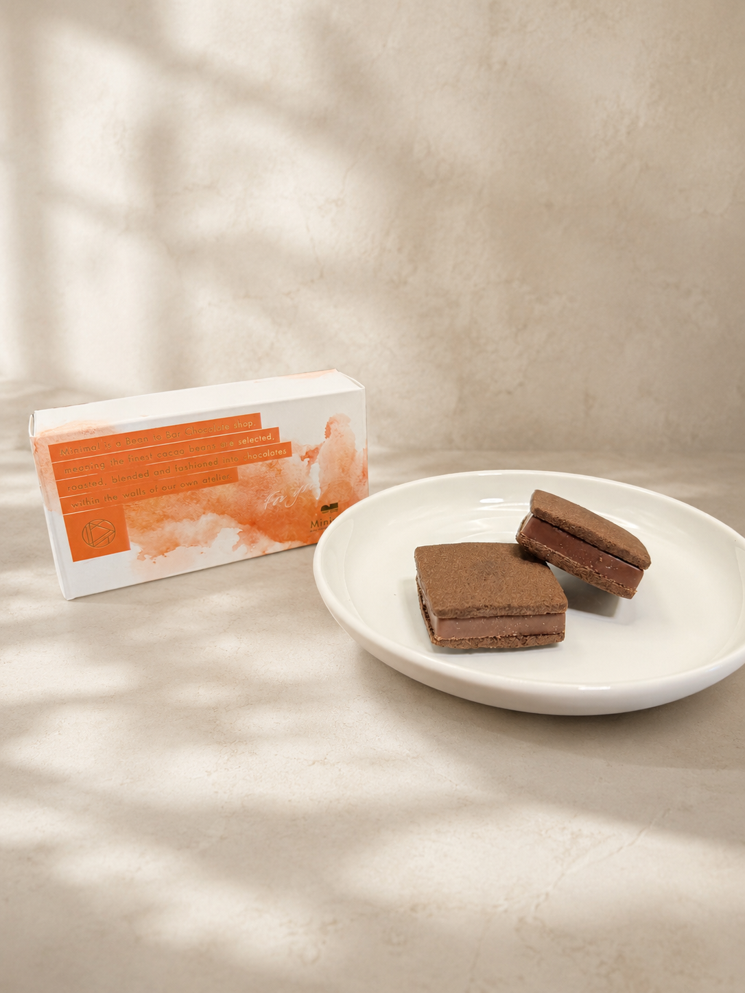 チョコレートサンドクッキー4種（8粒入）