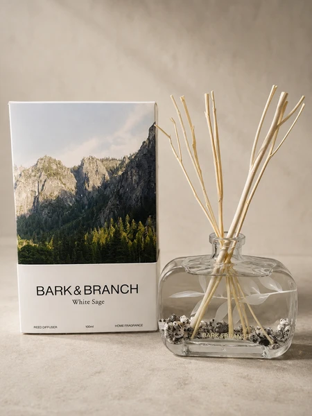 BARK&BRANCH ディフューザー100ml ホワイトセージ