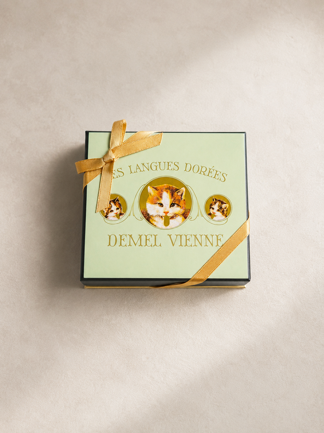 ソリッドチョコ猫ラベル