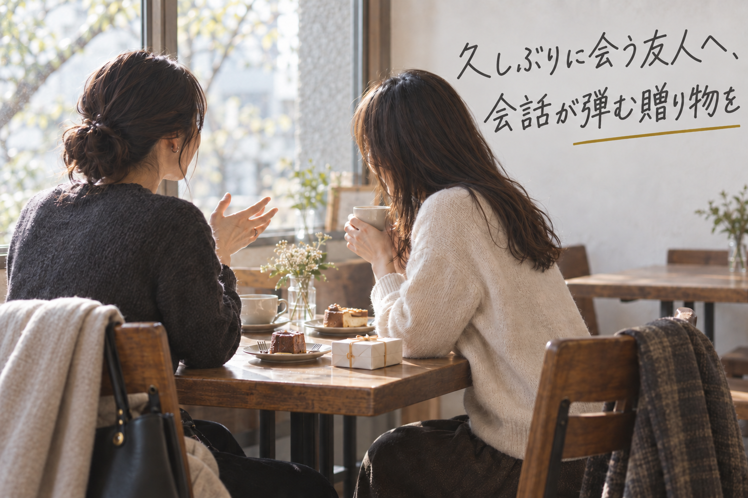 久しぶりの友人に、気負わず渡したいもの